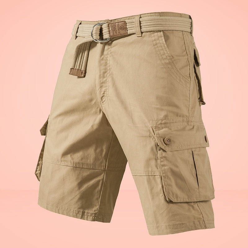 Waller | Cargo Shorts With Belted Waist