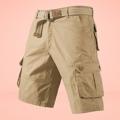 Waller | Cargo Shorts With Belted Waist