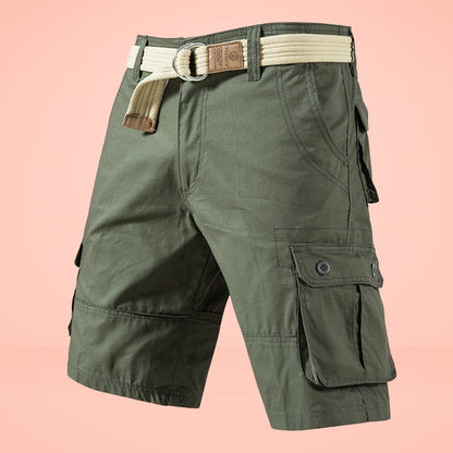 Waller | Cargo Shorts With Belted Waist