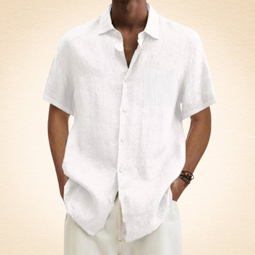 Lavrov | Short Sleeve Button-Up Collared Shirt