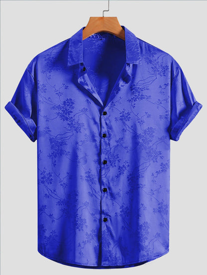 Bogdan | Short Sleeve Floral Pattern Shirt