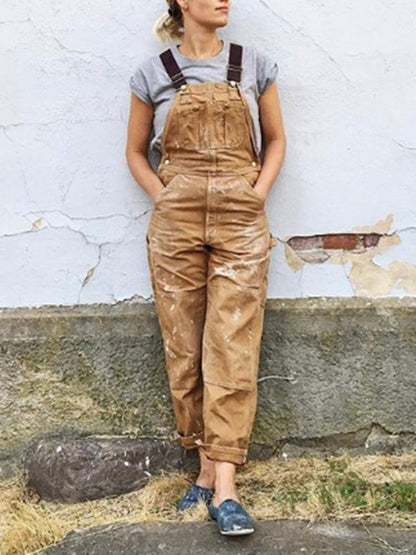 Damaris | Relaxed Bib Overall Jumpsuit