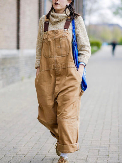 Damaris | Relaxed Bib Overall Jumpsuit