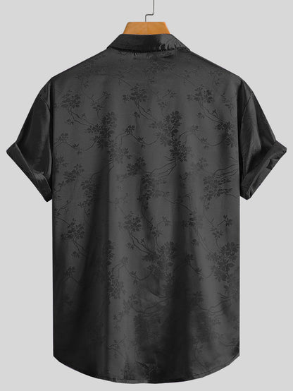 Bogdan | Short Sleeve Floral Pattern Shirt