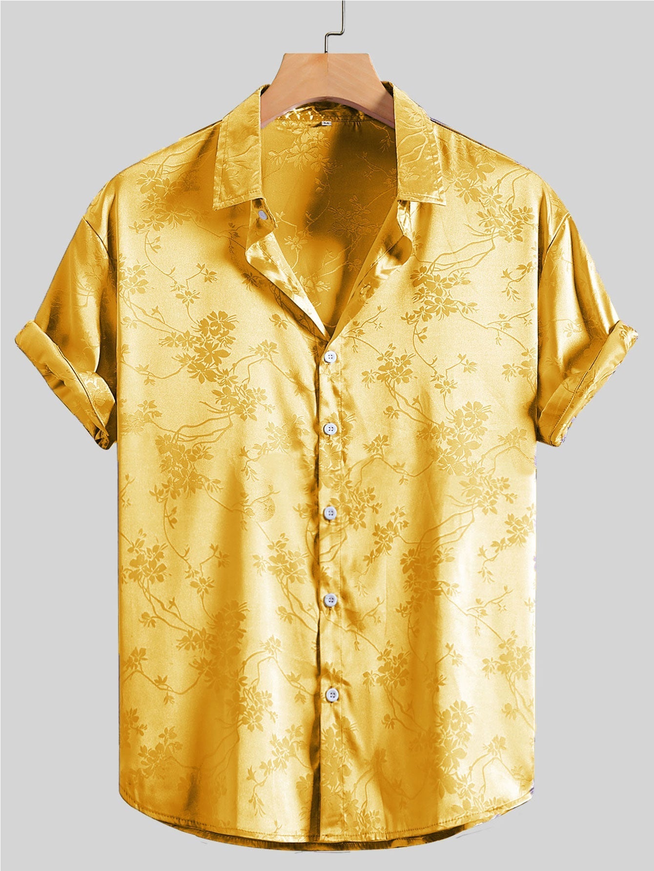 Bogdan | Short Sleeve Floral Pattern Shirt