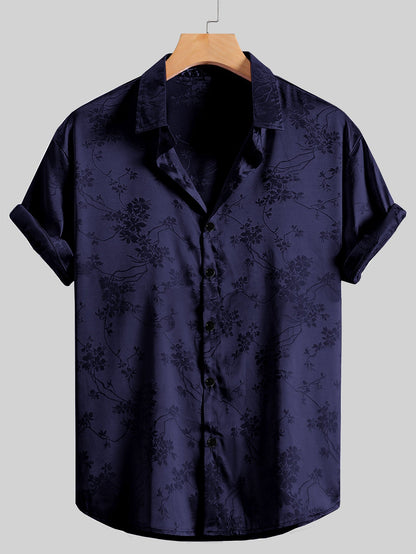Bogdan | Short Sleeve Floral Pattern Shirt