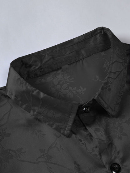 Bogdan | Short Sleeve Floral Pattern Shirt