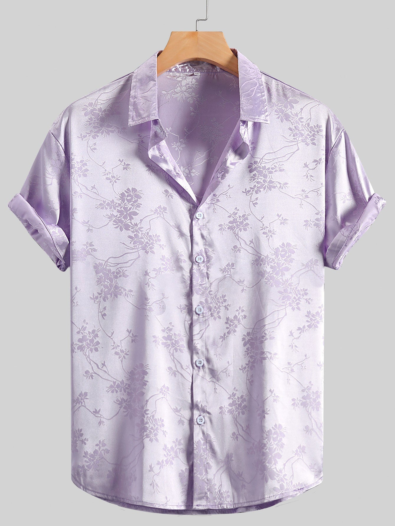 Bogdan | Short Sleeve Floral Pattern Shirt
