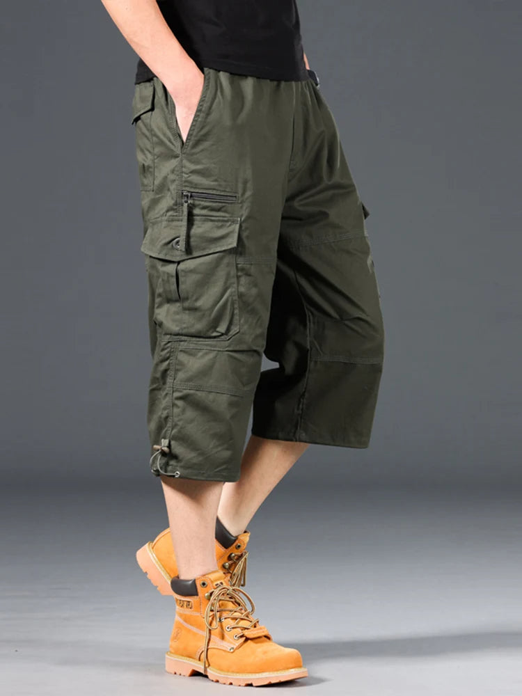 Esman | Cargo Three-Quarter Pocket Shorts