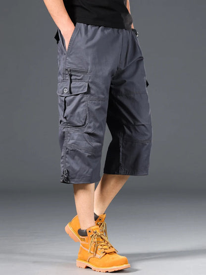 Esman | Cargo Three-Quarter Pocket Shorts